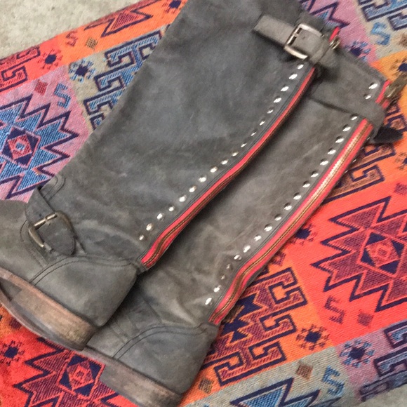 COPY - Steve Madden Lynxx talk leather boots size 8 - Picture 4 of 5